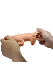 FUNDA VIBRADORA REALISTA TPE PARA ESTIMULACIÓN PENE DE LA MARCA ROMANCE