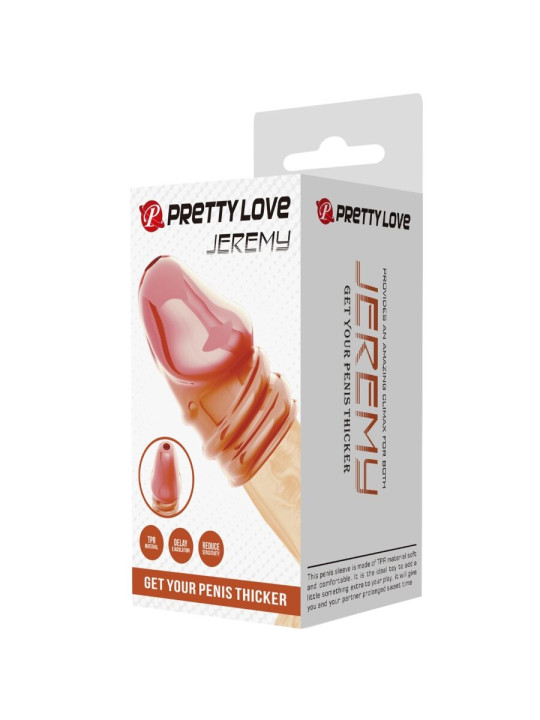 FUNDA ENGROSADORA PENE ROSA JEREMY PRETTY LOVE SEXSHOP DE LA MARCA PRETTY LOVE MALE