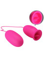 HUEVO VIBRADOR LENGUA ESTIMULADORA CLITORIS 12 MODOS DE LA MARCA PRETTY LOVE