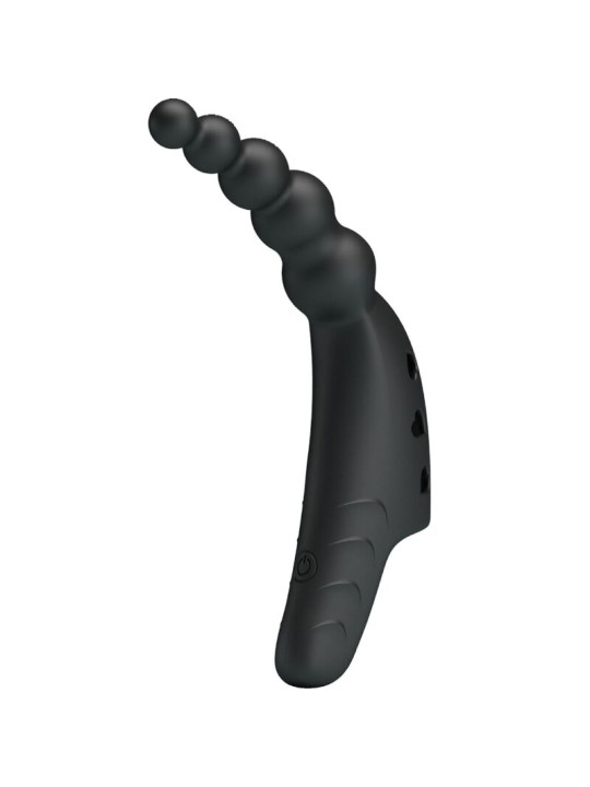 VIBRADOR DEDO PRETTY LOVE JORDIN 10 MODOS NEGRO DE LA MARCA PRETTY LOVE