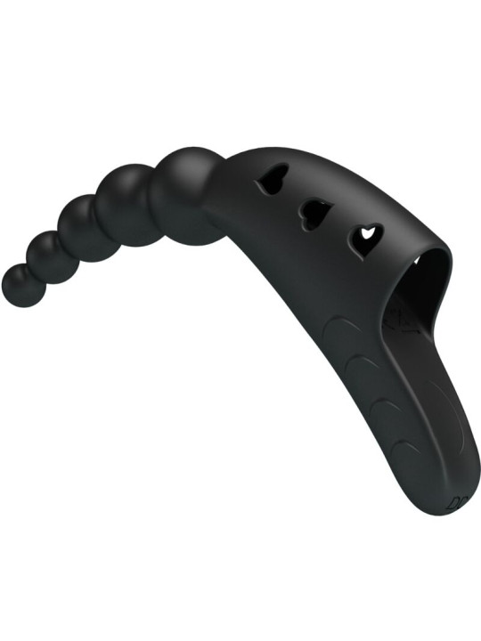 VIBRADOR DEDO PRETTY LOVE JORDIN 10 MODOS NEGRO DE LA MARCA PRETTY LOVE
