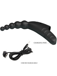 VIBRADOR DEDO PRETTY LOVE JORDIN 10 MODOS NEGRO DE LA MARCA PRETTY LOVE