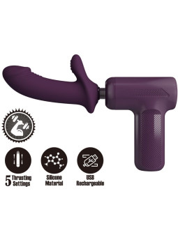 VIBRADOR CLITORIS PRETTY LOVE DJ SCHOLAR 5 VELOCIDADES DE LA MARCA PRETTY LOVE C-TYPE