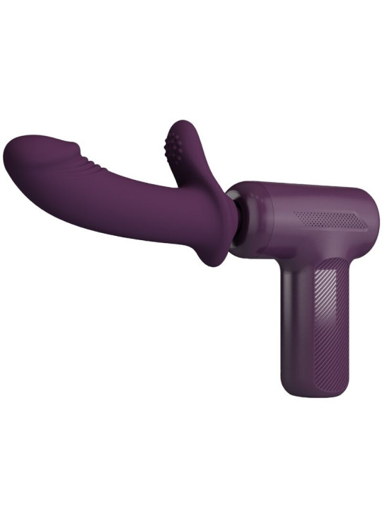 VIBRADOR CLITORIS PRETTY LOVE DJ SCHOLAR 5 VELOCIDADES DE LA MARCA PRETTY LOVE C-TYPE