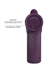 VIBRADOR CLITORIS PRETTY LOVE DJ SCHOLAR 5 VELOCIDADES DE LA MARCA PRETTY LOVE C-TYPE