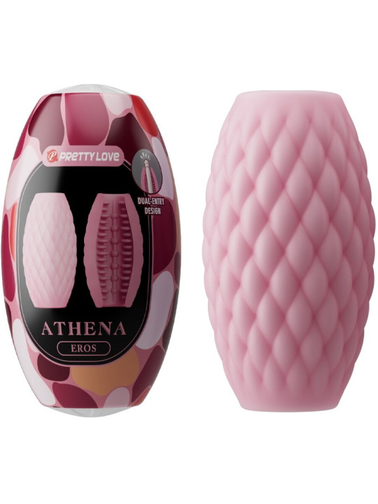 MASTURBADOR MASCULINO SILICONA ROSA PRETTY LOVE ATHENA DE LA MARCA PRETTY LOVE