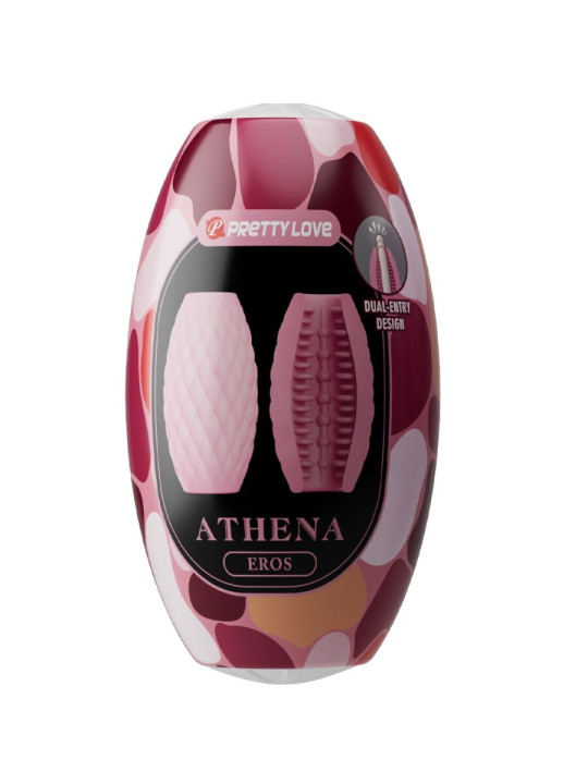 MASTURBADOR MASCULINO SILICONA ROSA PRETTY LOVE ATHENA DE LA MARCA PRETTY LOVE
