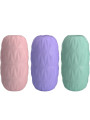 HUEVO VIBRADOR 3 TEXTURAS INTERCAMBIABLES TPR PRETTY LOVE DE LA MARCA PRETTY LOVE