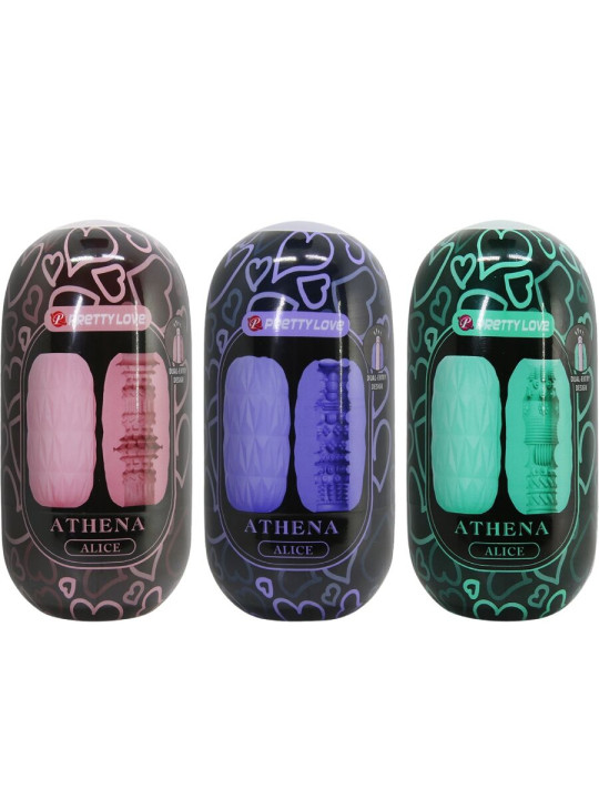 HUEVO VIBRADOR 3 TEXTURAS INTERCAMBIABLES TPR PRETTY LOVE DE LA MARCA PRETTY LOVE