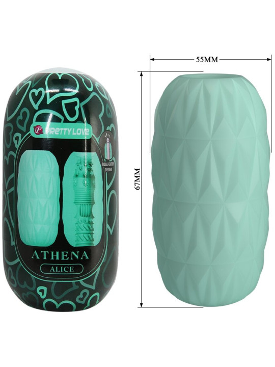 HUEVO VIBRADOR 3 TEXTURAS INTERCAMBIABLES TPR PRETTY LOVE DE LA MARCA PRETTY LOVE