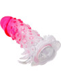 FUNDA ALARGADORA REALISTA CON ESTIMULADOR ANAL ROSA DE LA MARCA PRETTY LOVE