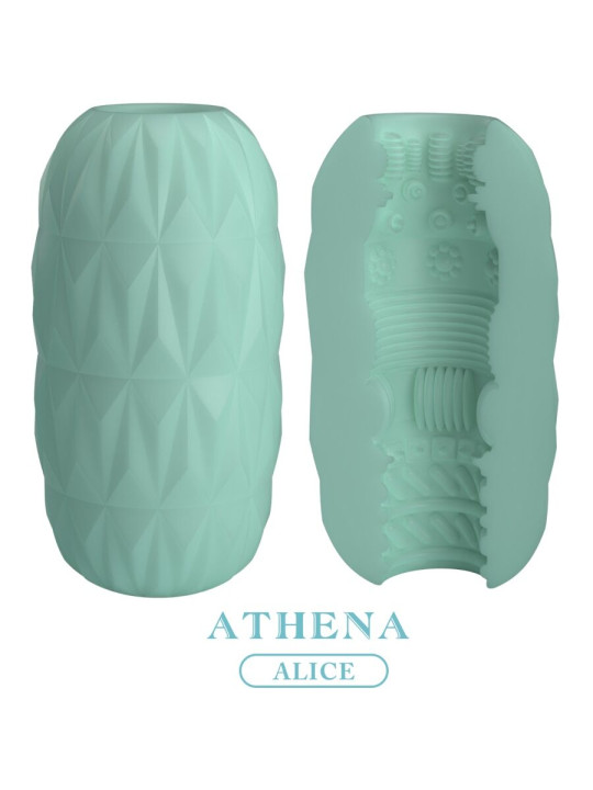 MASTURBADOR MASCULINO TURQUESA ATHENA PLACER INTENSO DE LA MARCA PRETTY LOVE