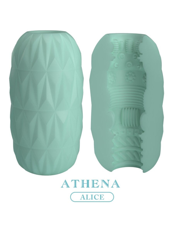 MASTURBADOR MASCULINO TURQUESA ATHENA PLACER INTENSO DE LA MARCA PRETTY LOVE