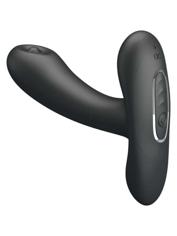 VIBRADOR ANAL SILICONA 12 MODOS MASAGEADOR PROSTÁTICO DE LA MARCA PRETTY LOVE