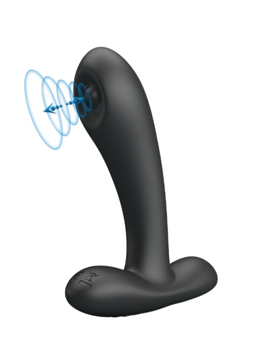 VIBRADOR ANAL SILICONA 12 MODOS MASAGEADOR PROSTÁTICO DE LA MARCA PRETTY LOVE