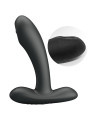 VIBRADOR ANAL SILICONA 12 MODOS MASAGEADOR PROSTÁTICO DE LA MARCA PRETTY LOVE