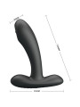VIBRADOR ANAL SILICONA 12 MODOS MASAGEADOR PROSTÁTICO DE LA MARCA PRETTY LOVE