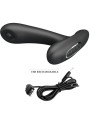 VIBRADOR ANAL SILICONA 12 MODOS MASAGEADOR PROSTÁTICO DE LA MARCA PRETTY LOVE