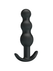 VIBRADOR ANAL SIDNEY SILICONA 10 MODOS RECARGABLE DE LA MARCA PRETTY LOVE