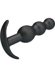 VIBRADOR ANAL SIDNEY SILICONA 10 MODOS RECARGABLE DE LA MARCA PRETTY LOVE