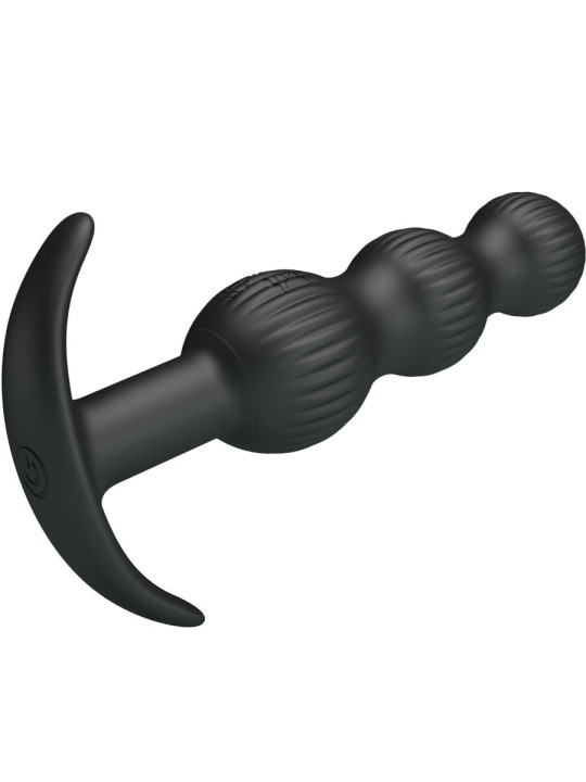 VIBRADOR ANAL SIDNEY SILICONA 10 MODOS RECARGABLE DE LA MARCA PRETTY LOVE