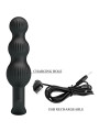 VIBRADOR ANAL SIDNEY SILICONA 10 MODOS RECARGABLE DE LA MARCA PRETTY LOVE