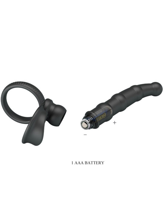 ANILLO VIBRADOR PLUG ANAL 10 MODOS PRETTY LOVE TATUM DE LA MARCA PRETTY LOVE