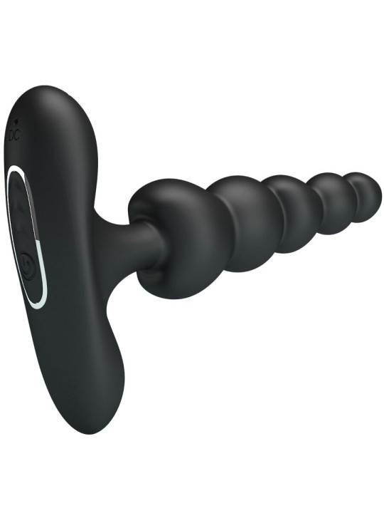 VIBRADOR ANAL RECARGABLE 10 MODOS PRETTY LOVE NEGRO DE LA MARCA PRETTY LOVE