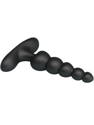 VIBRADOR ANAL RECARGABLE 10 MODOS PRETTY LOVE NEGRO DE LA MARCA PRETTY LOVE