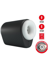 MASTURBADOR VIBRADOR HOMBRE 5 VELOCIDADES SILICONA SUAVE DE LA MARCA PRETTY LOVE MALE