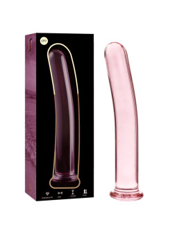 MODELO 9 DILDO CRISTAL BOROSILICATO TRANSPARENTE 15.5 CM -O- 2.5 CM DE LA MARCA NEBULA SERIES BY IBIZA