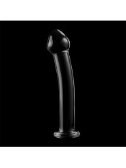 MODELO 11 DILDO CRISTAL BOROSILICATO TRANSPARENTE 16 CM -O- 3 CM DE LA MARCA NEBULA SERIES BY IBIZA