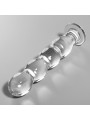 MODELO 10 DILDO CRISTAL BOROSILICATO TRANSPARENTE 16.5 CM -O- 3.5 CM DE LA MARCA NEBULA SERIES BY IBIZA
