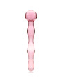 MODELO 13 DILDO CRISTAL BOROSILICATO TRANSPARENTE 18 CM -O- 3.5 CM DE LA MARCA NEBULA SERIES BY IBIZA