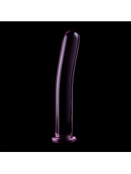 MODELO 17 DILDO CRISTAL BOROSILICATO TRANSPARENTE 18.5 CM -O- 3 CM DE LA MARCA NEBULA SERIES BY IBIZA