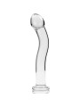 MODELO 18 DILDO CRISTAL BOROSILICATO TRANSPARENTE 18.5 CM -O- 3.5 CM DE LA MARCA NEBULA SERIES BY IBIZA