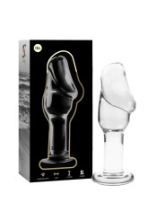 MODELO 6 PLUG CRISTAL BOROSILICATO TRANSPARENTE 12.5 CM -O- 4 CM DE LA MARCA NEBULA SERIES BY IBIZA