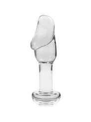 MODELO 6 PLUG CRISTAL BOROSILICATO TRANSPARENTE 12.5 CM -O- 4 CM DE LA MARCA NEBULA SERIES BY IBIZA