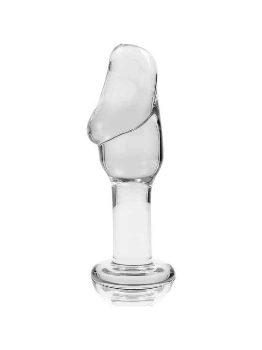 MODELO 6 PLUG CRISTAL BOROSILICATO TRANSPARENTE 12.5 CM -O- 4 CM DE LA MARCA NEBULA SERIES BY IBIZA