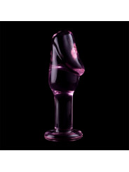 MODELO 6 PLUG CRISTAL BOROSILICATO TRANSPARENTE 12.5 CM -O- 4 CM DE LA MARCA NEBULA SERIES BY IBIZA