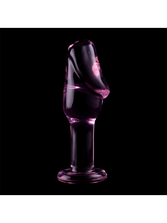 MODELO 6 PLUG CRISTAL BOROSILICATO TRANSPARENTE 12.5 CM -O- 4 CM DE LA MARCA NEBULA SERIES BY IBIZA