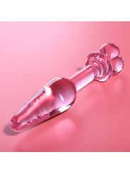 MODELO 7 PLUG CRISTAL BOROSILICATO TRANSPARENTE 13.5 CM -O- 3 CM DE LA MARCA NEBULA SERIES BY IBIZA