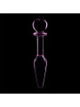 MODELO 7 PLUG CRISTAL BOROSILICATO TRANSPARENTE 13.5 CM -O- 3 CM DE LA MARCA NEBULA SERIES BY IBIZA