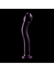 MODELO 18 DILDO CRISTAL BOROSILICATO TRANSPARENTE 18.5 CM -O- 3.5 CM DE LA MARCA NEBULA SERIES BY IBIZA