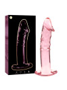 MODELO 19 DILDO CRISTAL BOROSILICATO TRANSPARENTE 18.5 CM -O- 4 CM DE LA MARCA NEBULA SERIES BY IBIZA