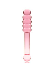 MODELO 20 DILDO CRISTAL BOROSILICATO TRANSPARENTE 20.5 CM -O- 3 CM DE LA MARCA NEBULA SERIES BY IBIZA