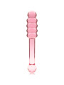 MODELO 20 DILDO CRISTAL BOROSILICATO TRANSPARENTE 20.5 CM -O- 3 CM DE LA MARCA NEBULA SERIES BY IBIZA