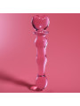 MODELO 21 DILDO CRISTAL BOROSILICATO TRANSPARENTE 20.5 CM -O- 3.5 CM DE LA MARCA NEBULA SERIES BY IBIZA