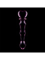 MODELO 21 DILDO CRISTAL BOROSILICATO TRANSPARENTE 20.5 CM -O- 3.5 CM DE LA MARCA NEBULA SERIES BY IBIZA