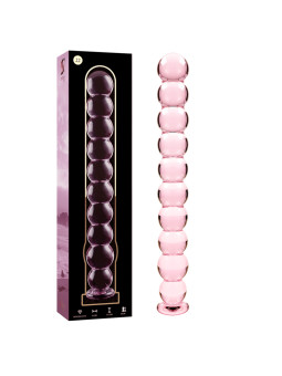 MODELO 22 DILDO CRISTAL BOROSILICATO TRANSPARENTE 21.5 CM -O- 2.5 CM DE LA MARCA NEBULA SERIES BY IBIZA